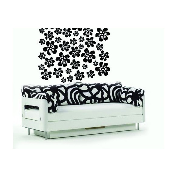 Sticker decorativ Floricele