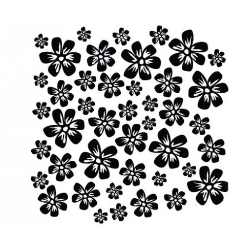 Sticker decorativ Floricele