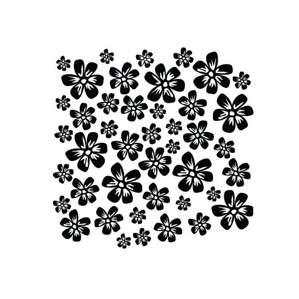 Sticker decorativ Floricele