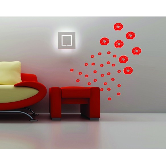 Sticker decorativ Floare de mac