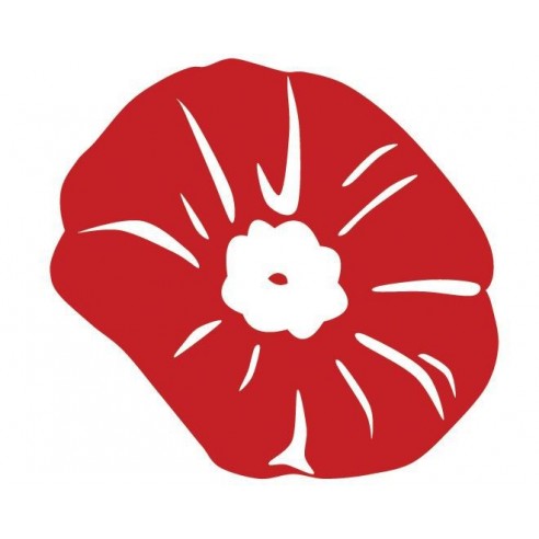 Sticker decorativ Floare de mac