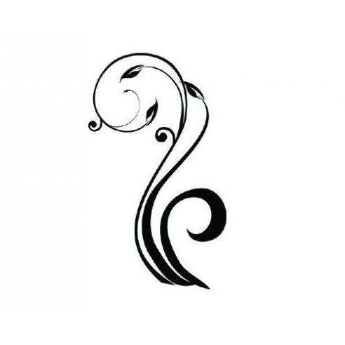 Sticker decorativ Floare gratioasa