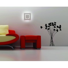 Sticker decorativ Buchet de maci 2