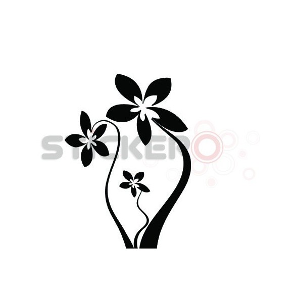 Sticker decorativ Floarea Creatiei