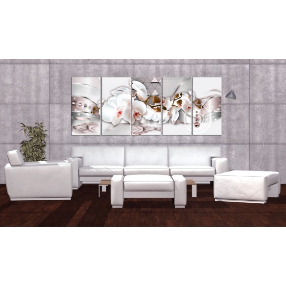 Tablou  Orchises and Triangles