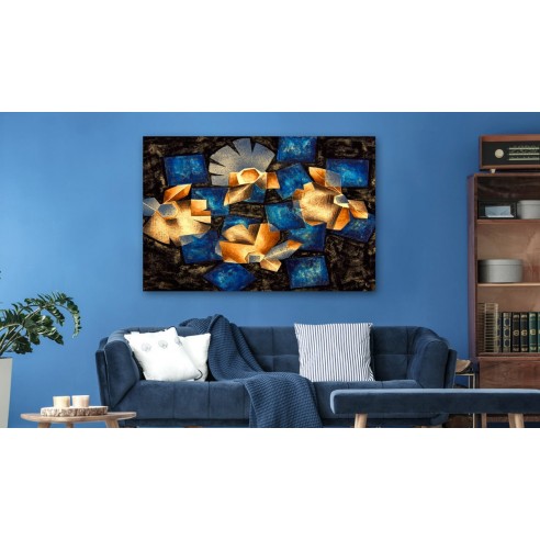 Tablou  Geometrical Flowers