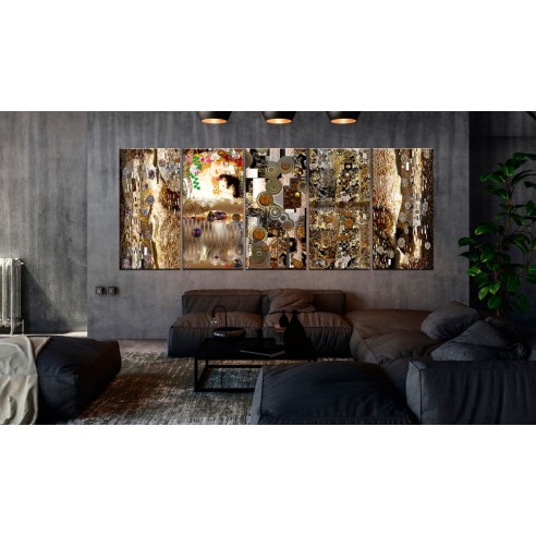 Tablou  Mom with Child (5 Parts) Narrow