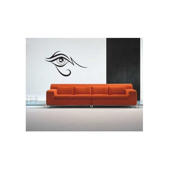 Sticker decorativ Ochi tribal