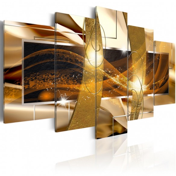 Tablou  Golden Lava