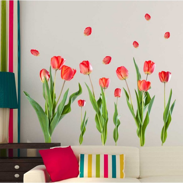 Sticker decorativ Lalele