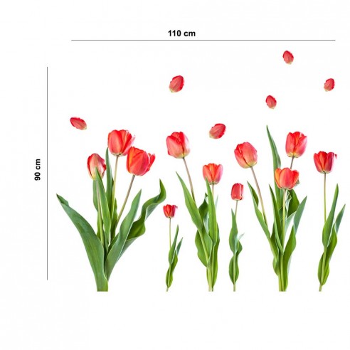 Sticker decorativ Lalele