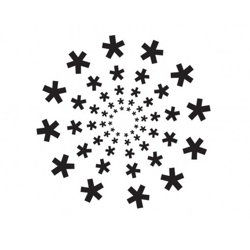 Sticker decorativ Stea de stelute