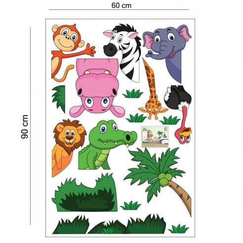 Sticker Animalute de la Zoo