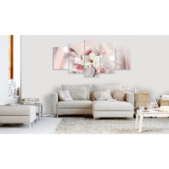 Tablou  Dazzling Magnolias (5 Parts) Wide