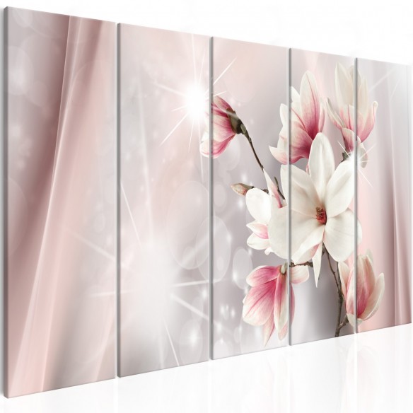 Tablou  Dazzling Magnolias (5 Parts) Narrow