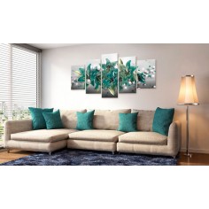 Tablou  Turquoise Bouquet 2