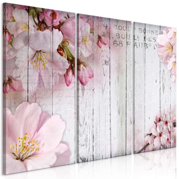 Tablou  Flowers on Boards (3 Parts)