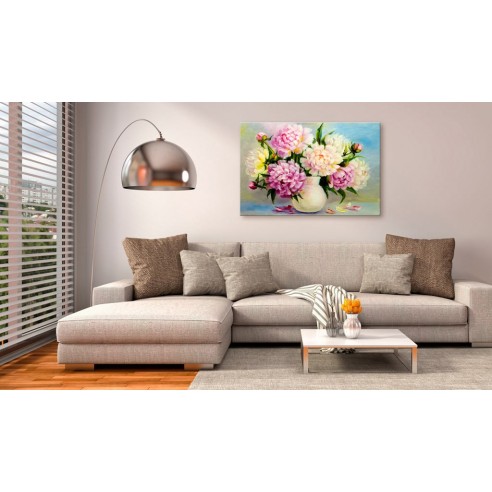 Tablou  Peonies Bouquet of Happiness