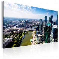 Tablou  Aerial view of Moscow