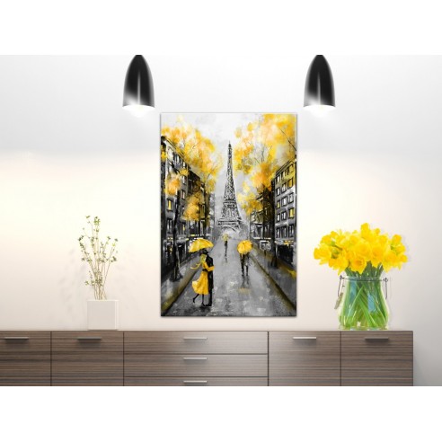 Tablou  Autumn in Paris (1 Part) Vertical