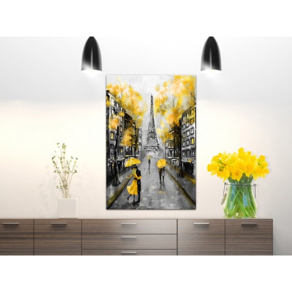 Tablou  Autumn in Paris (1 Part) Vertical