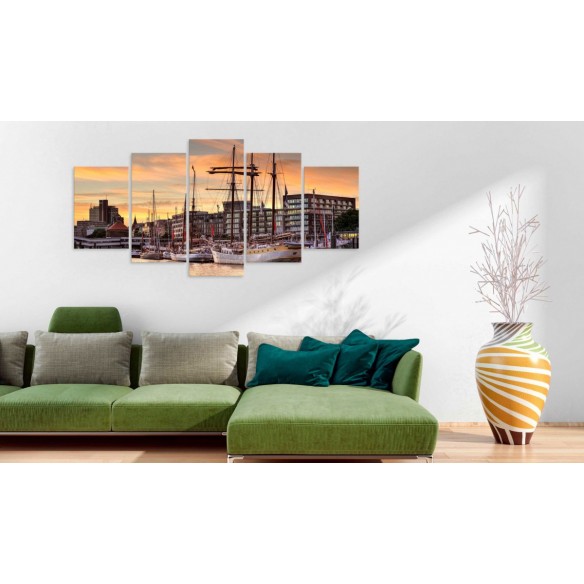 Tablou  Port of Hamburg