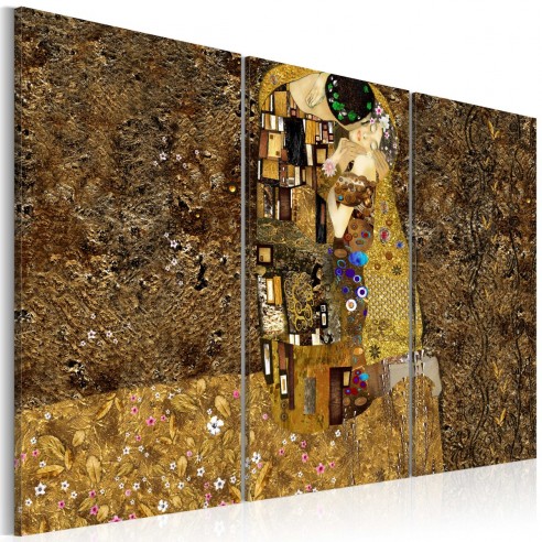 Tablou  Klimt inspiration  Kiss