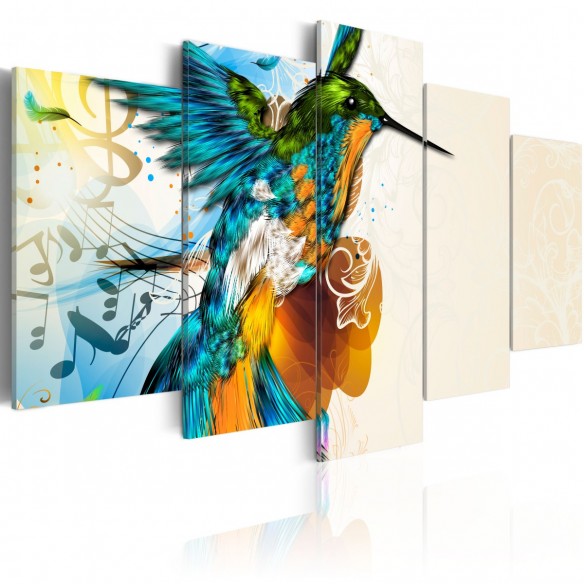 Tablou  Birds music  5 pieces