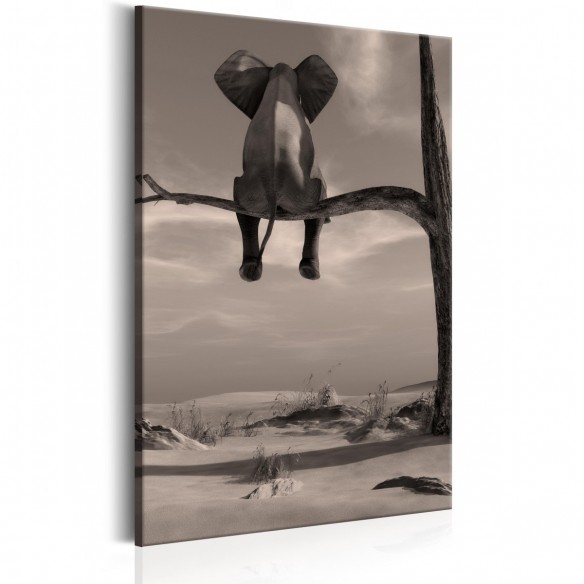 Tablou  Elephant in the Desert