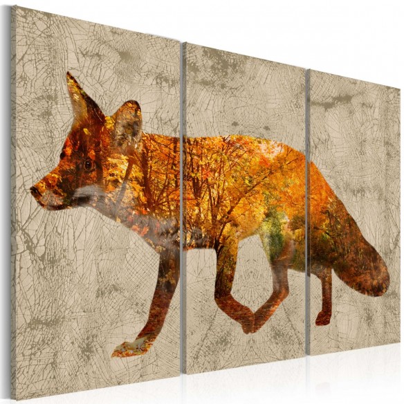Tablou  Fox in the Wood