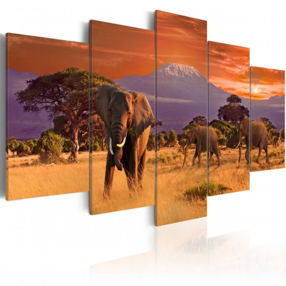 Tablou  Africa Elephants