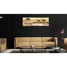 Tablou  Africa at the waterhole 2