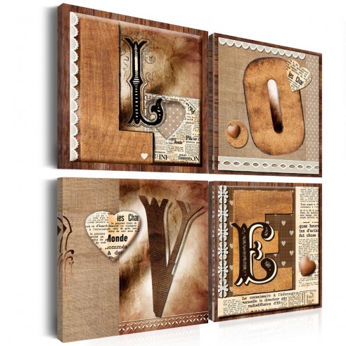 Tablou  Book of love
