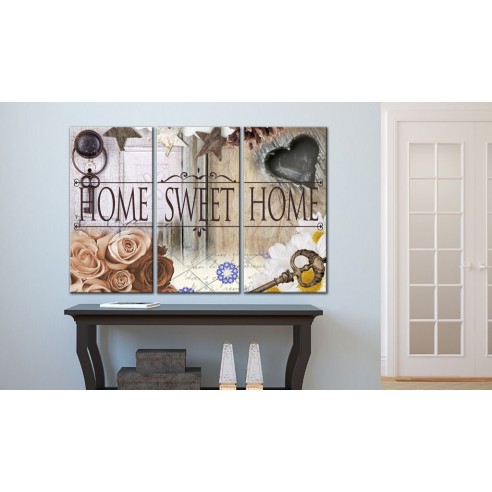 Tablou  Home in vintage style