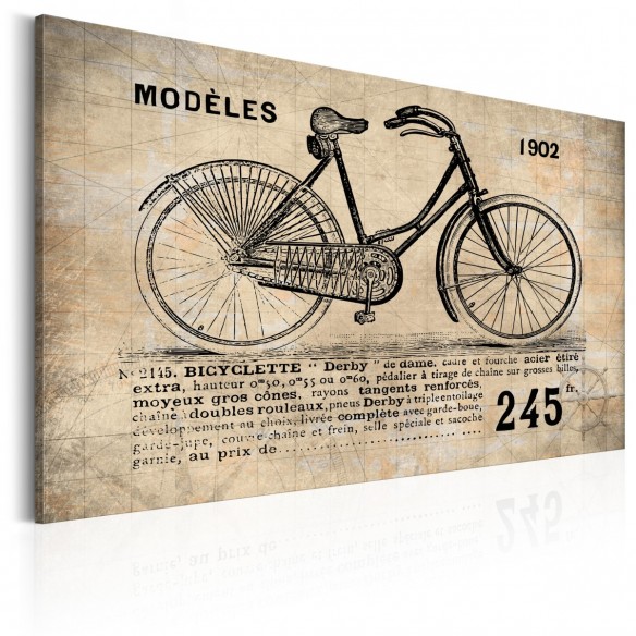 Tablou  N° 1245  Bicyclette