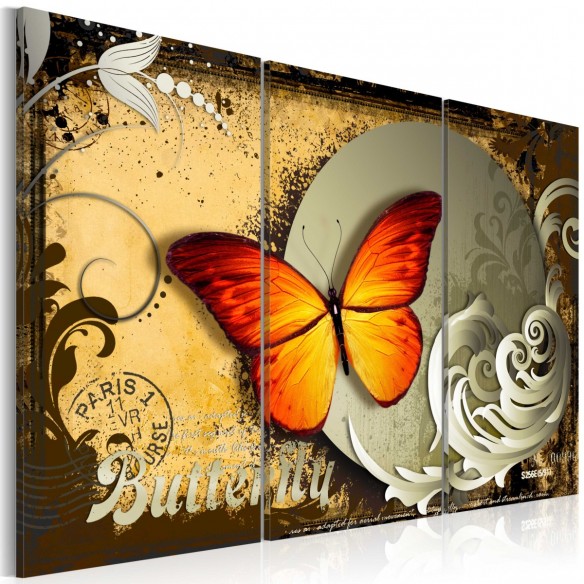Tablou  Flight of a butterfly