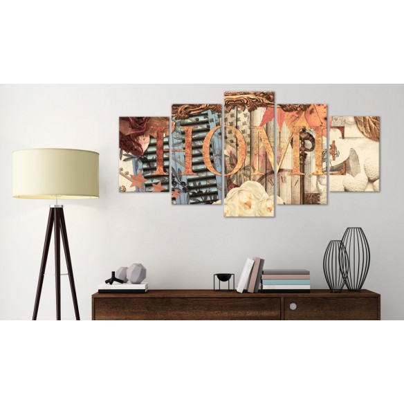 Tablou  Home (Retro)