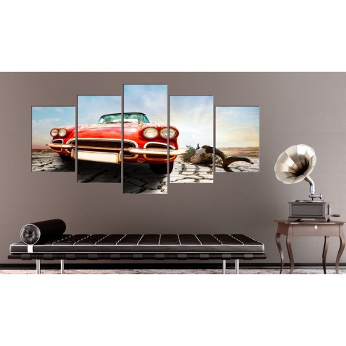 Tablou  Vintage  red dream