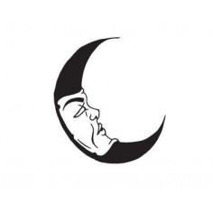 Sticker decorativ Chip de luna 2
