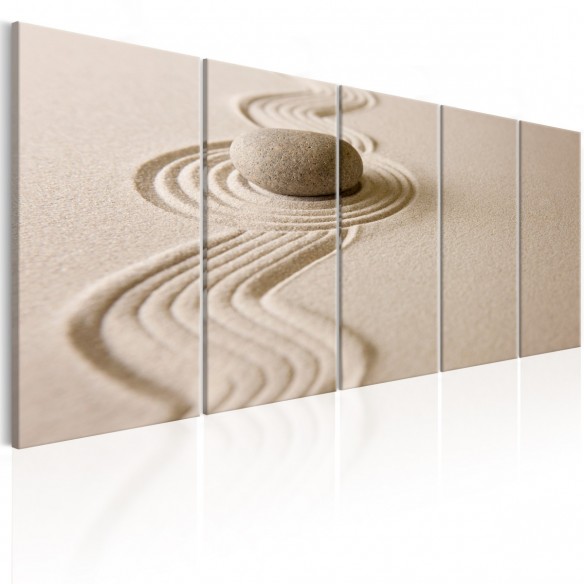 Tablou  Zen Sand and Stone