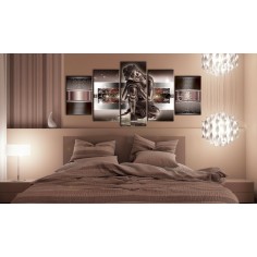 Tablou  Sleeping Buddha in reds 2