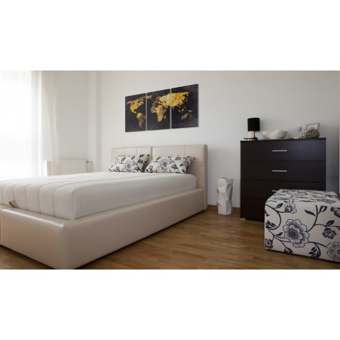 Tablou  The World map  quicksands