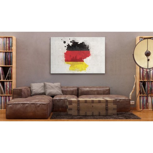 Tablou  Map of Germany