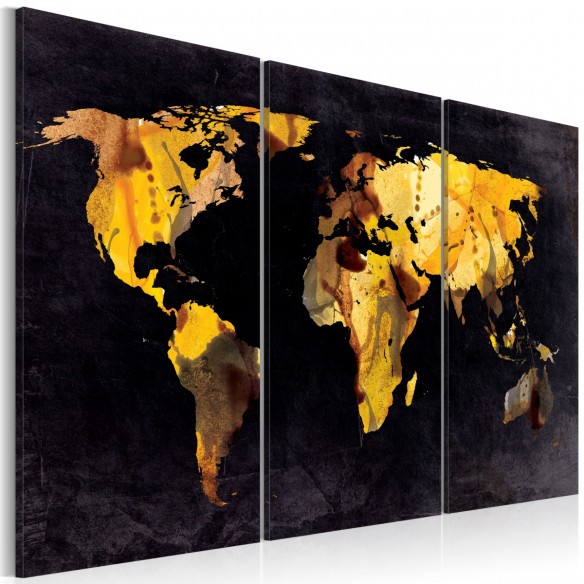 Tablou  If the World were a desert...  triptych