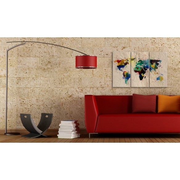 Tablou  The World of colors  triptych