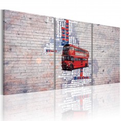 Tablou  map United Kingdom