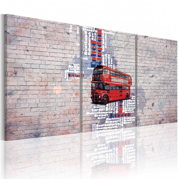 Tablou  map United Kingdom