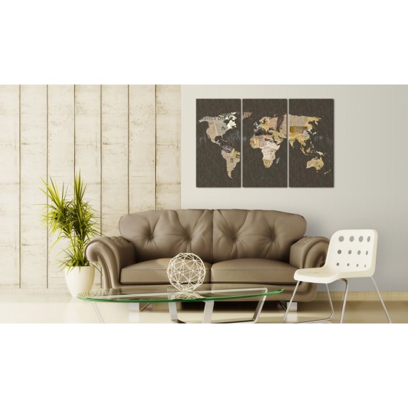 Tablou  News of the World  triptych