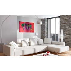 Tablou  The World is mine  triptych 2