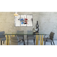 Tablou  French traveler  triptych 2